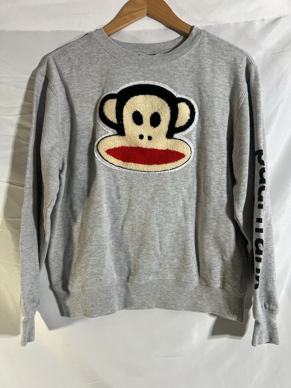 Paul Frank Sweatshirt Junior S gray Monkey Julius Top